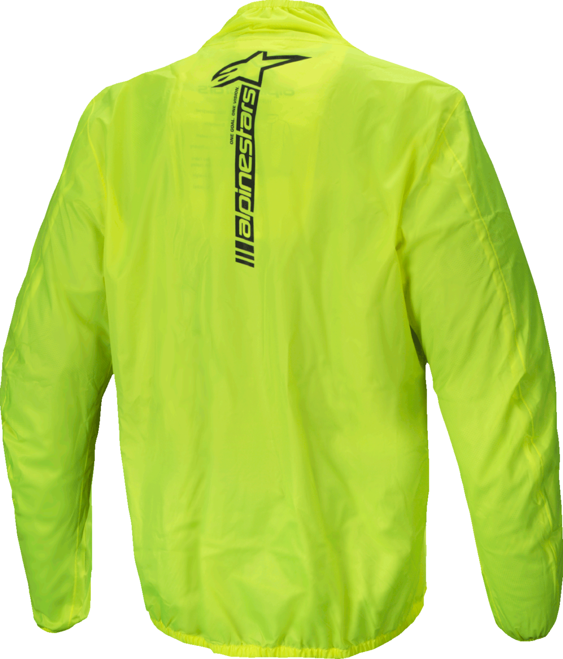Alpinestars Hurricane Rain v2 Jacket - Yellow Fluo, Medium - Waterproof Motorcycle Rainwear