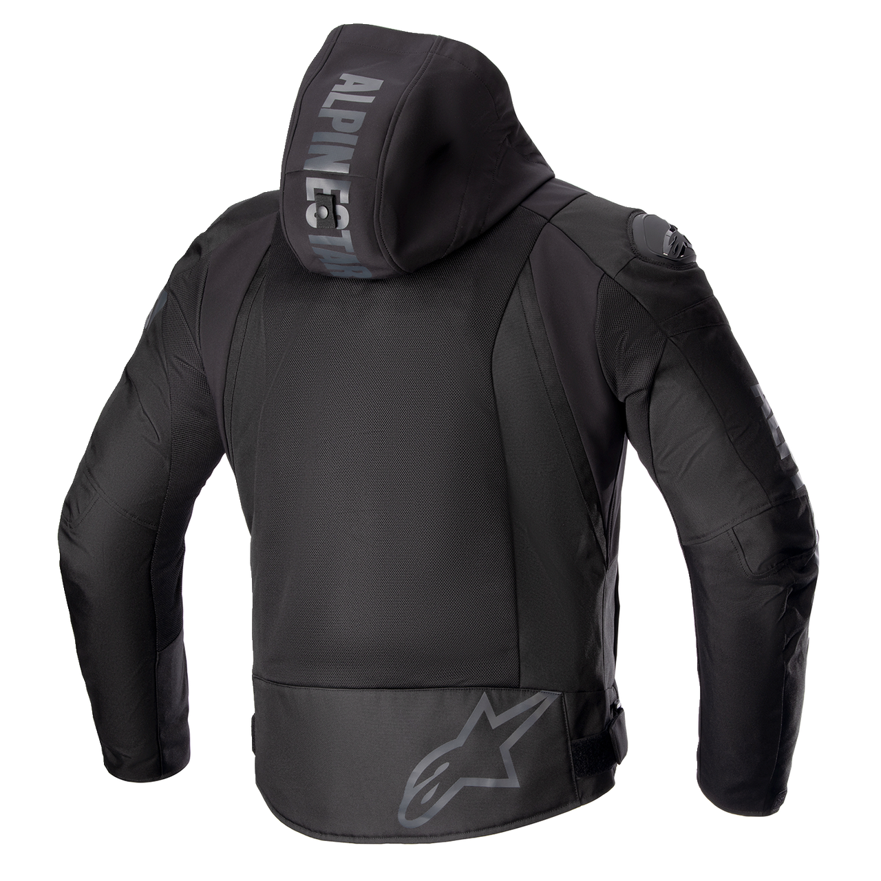 Alpinestars Zaca Air Jacket - Black/Black Medium with Nucleon Flex Plus Armor and Advanced Ventilation