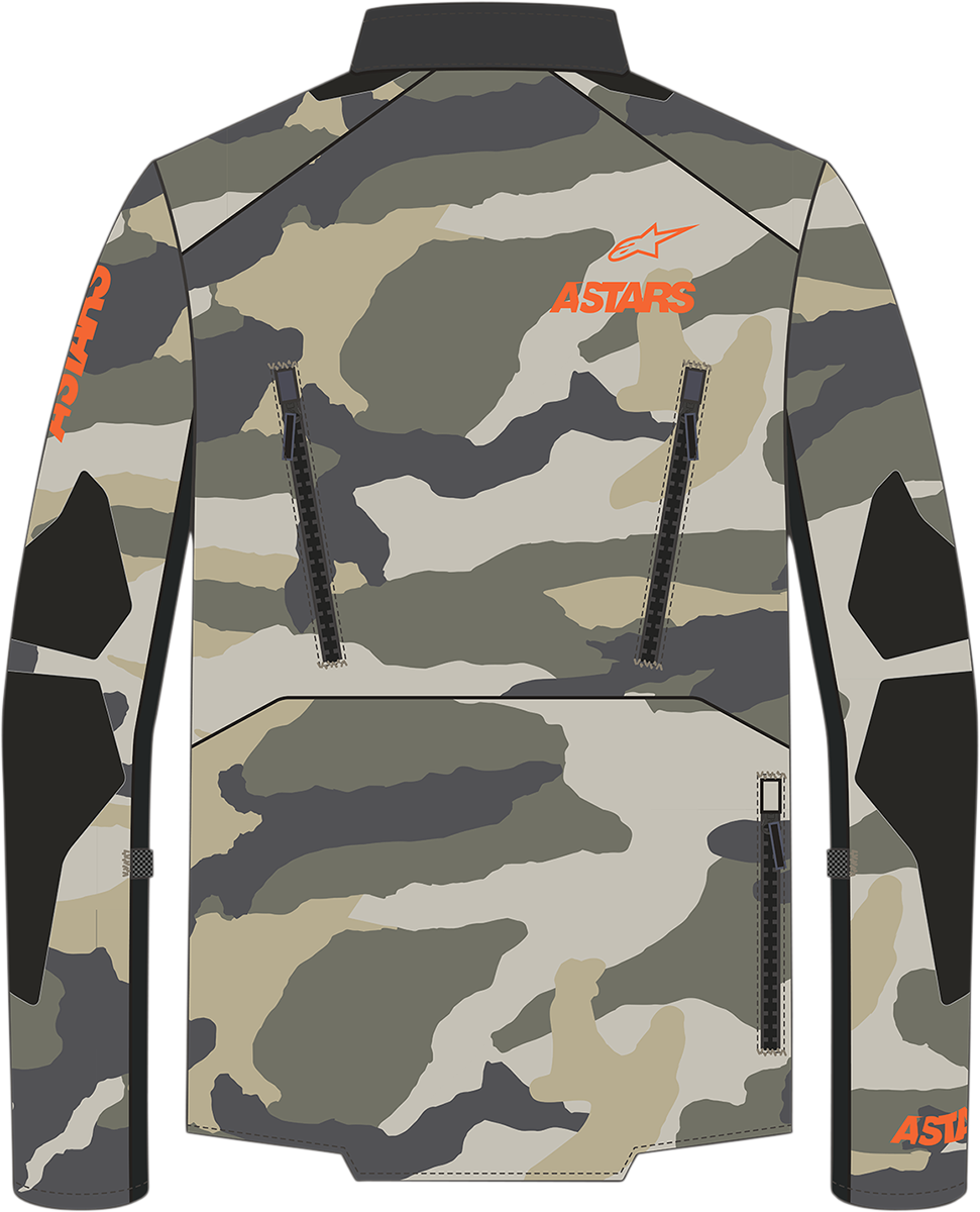 Alpinestars Venture XT Jacket - Mojave Camo/Orange Fluo 3XL - Versatile Waterproof Motorcycle Gear