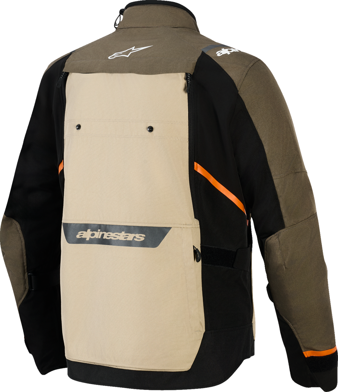 Alpinestars Cusco Drystar® Jacket - Walnut, Aluminum & Black, Medium (Part No. 3201126-9304-M)