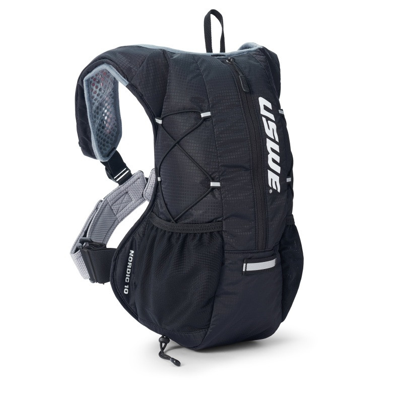 USWE Nordic Winter Hydration Pack 10L in Carbon Black for Cold Weather Adventures