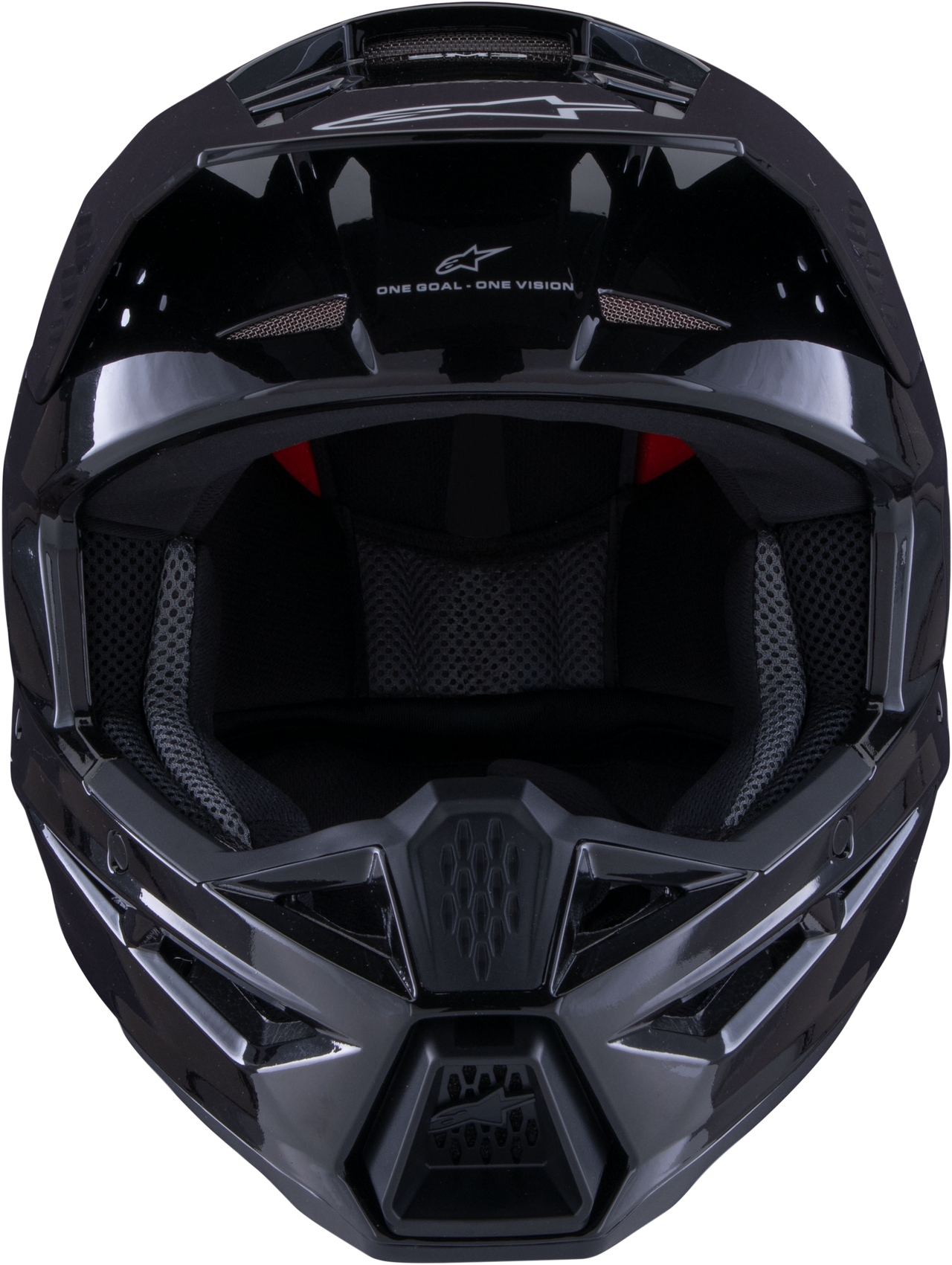 Alpinestars SM3 Solid Helmet Black Glossy Size XXL – Advanced Off-Road Safety and Comfort