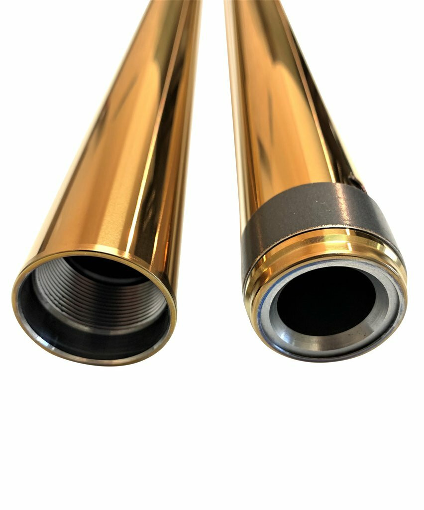 PRO ONE Gold Fork Tubes 41mm 20 1/4" - High-Performance Suspension Components