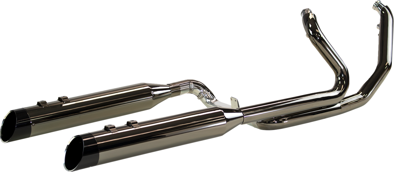 Khrome Werks 201810A-SR Dominator-SR 2-Into-1-Into-2 Exhaust System for M8 Touring Models
