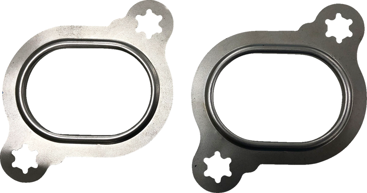 DRAG SPECIALTIES Head Pipe Port Gaskets 78680 – High-Quality Exhaust Gaskets for Motorcycle Performance