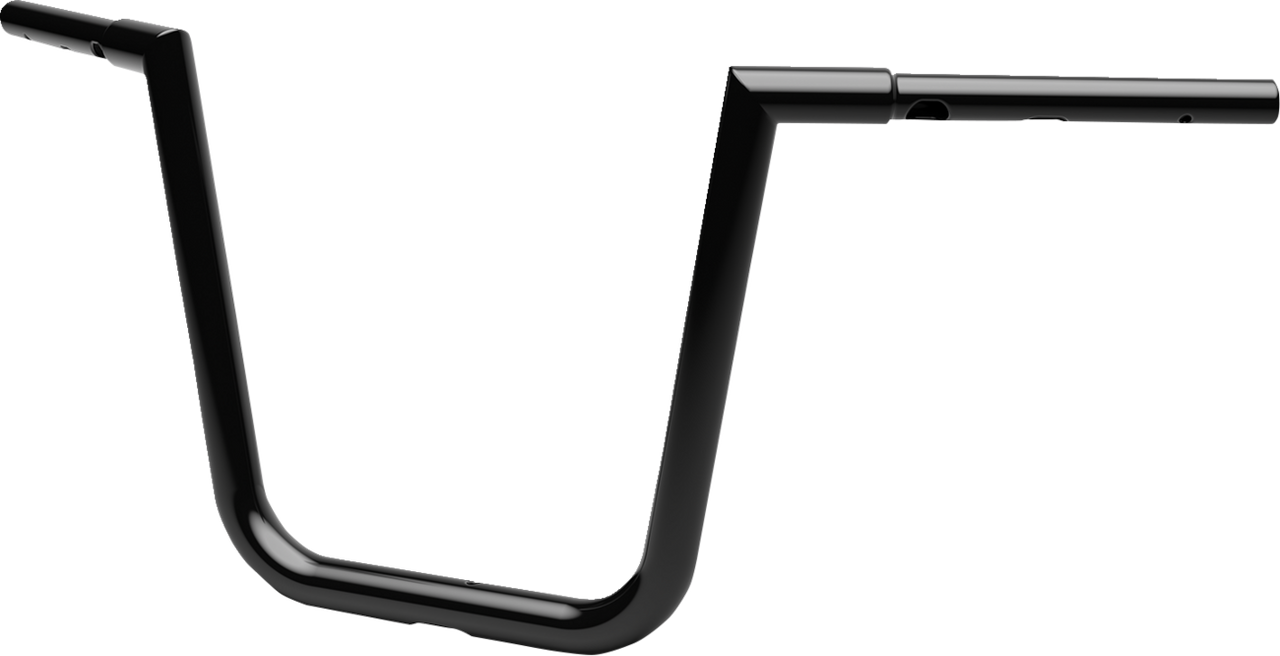 LA Choppers 1-1/4" Twin Peaks Touring Handlebar for Harley-Davidson Road Glide - 12" Black LA-7366-12B