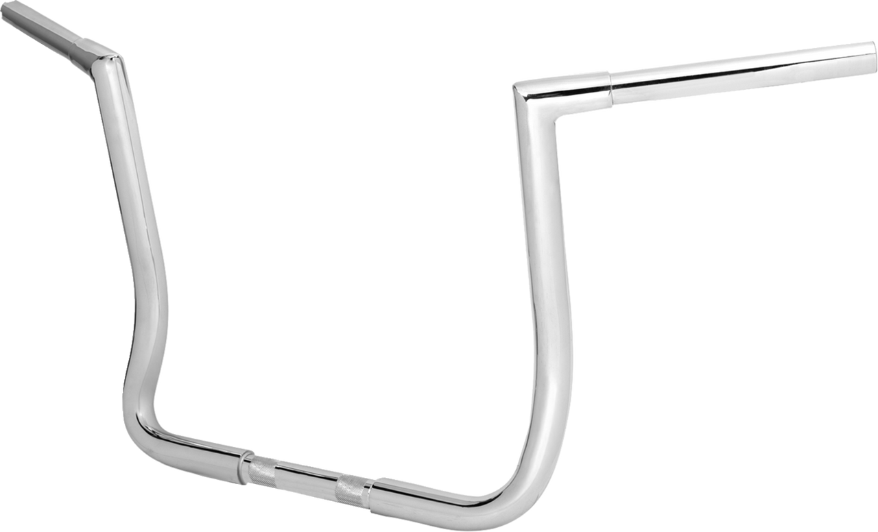 LA CHOPPERS Pre-Wired Twin Peaks Handlebar 1-1/4 inch x 14 inch Chrome LA-7361-14W