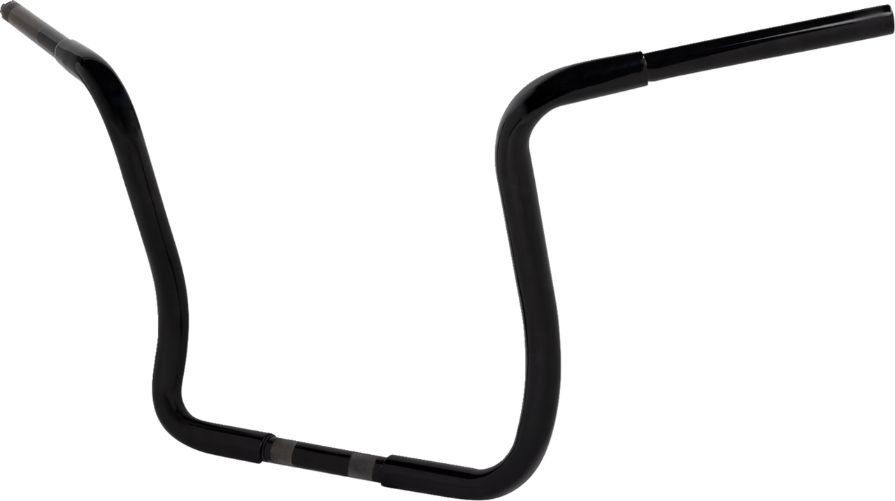 LA CHOPPERS Pre-Wired Ape Handlebar 1-1/4 inch x 14 inch Black LA-7321-14BW