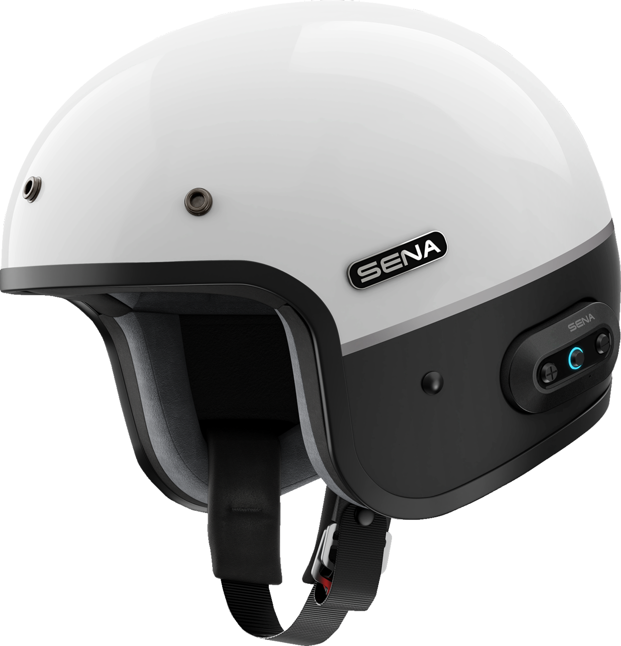 SENA Surge Mesh Helmet - Gloss White Large (Part Number: SURGE-GWMB00L3)