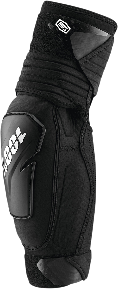 100% Fortis Elbow Guards Black S/M - Part No. 70006-00001 for Enhanced Impact Protection