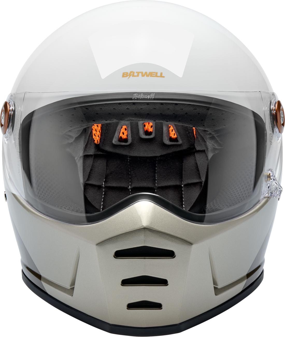 BILTWELL Lane Splitter Helmet - Intersection - Small, Gold/Silver/Bronze - Part 1004-5129-502