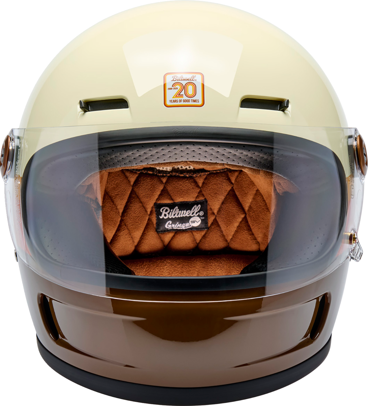 BILTWELL Gringo SV Helmet 20th Anniversary Small with Impact-Resistant ABS Shell and Adjustable Ventilation