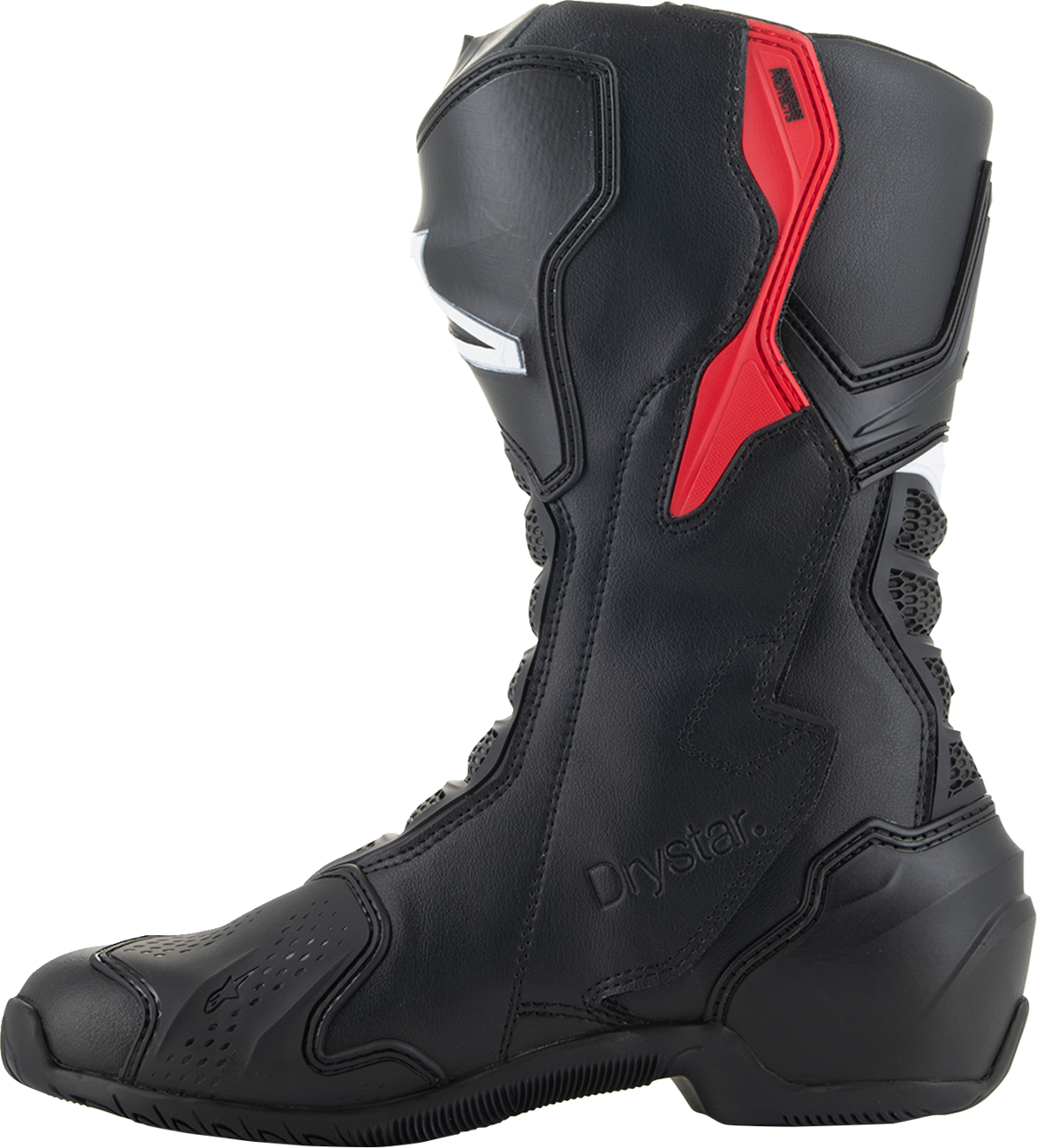 Alpinestars SMX-6 V3 Drystar® Motorcycle Boots - Black/Red, US 10.5 / EU 45