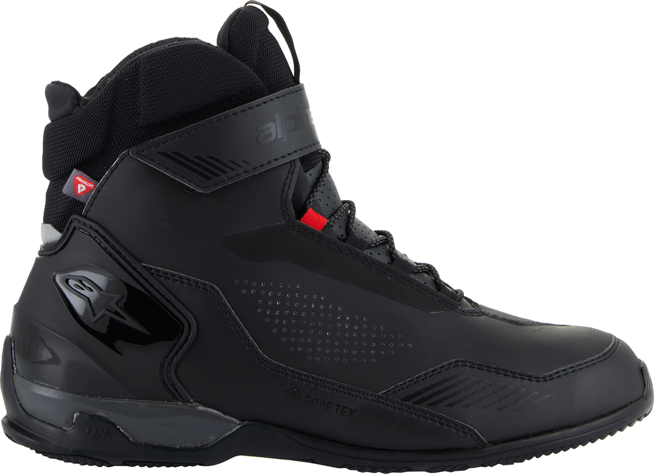 Alpinestars Austral GTX Touring Boots - Black and Dark Gray, US 13.5 / EU 47.5, Part Number 2337125-111-135