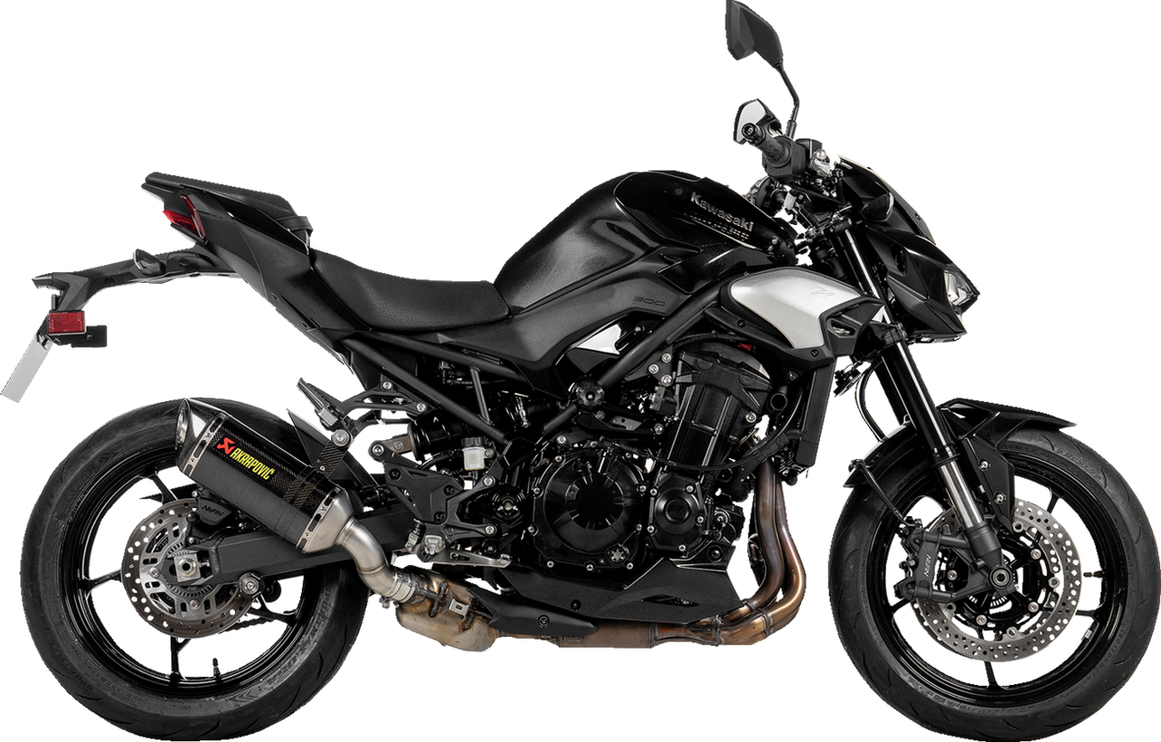 AKRAPOVIC Slip-On Line Muffler for Kawasaki Z900, Carbon Fiber - Part S-K9SO11-HZC