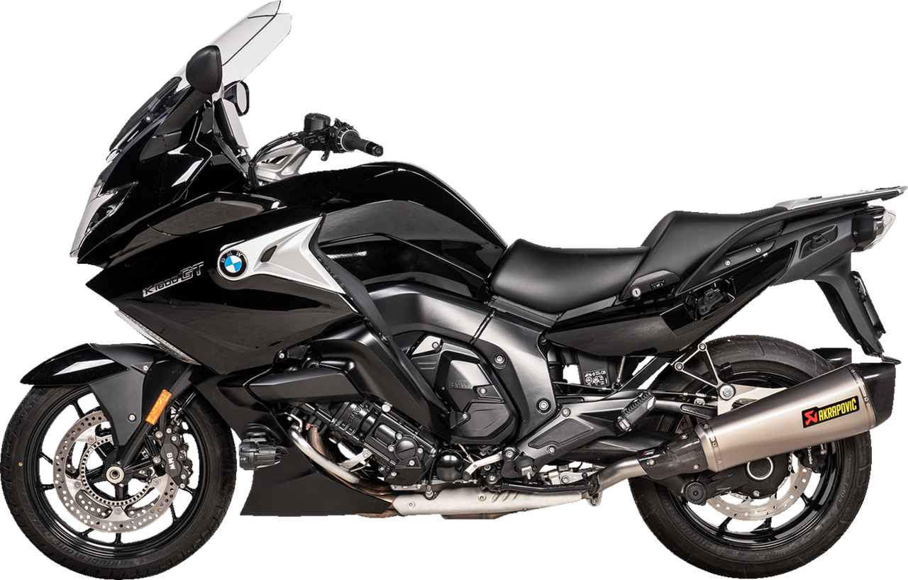 AKRAPOVIC Slip-On Line Mufflers for BMW K1600 GT & GTL - Titanium, Part Number S-B16SO5-HZAAT
