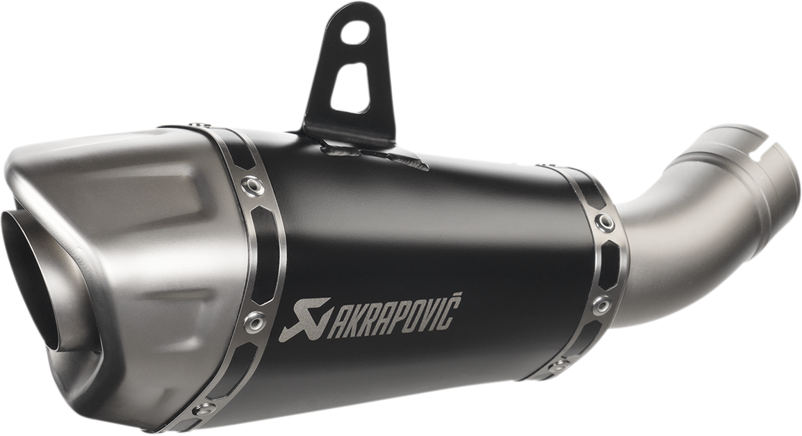 AKRAPOVIC Race Muffler Titanium S-K10SO28-ASZTBL for Enhanced Performance and Sound