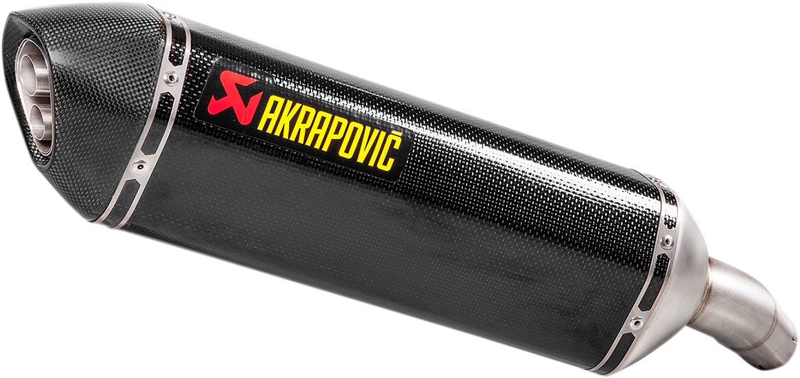 AKRAPOVIC Slip-On Line Muffler for Enhanced Performance and Style - Carbon Fiber S-S7SO2-HRC