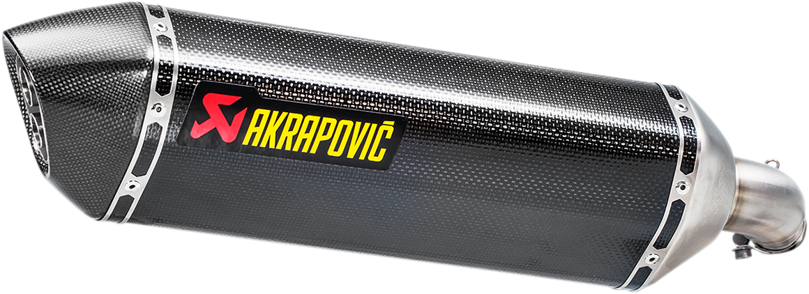 Akrapovic Slip-On Line Muffler for Enhanced Performance - Carbon Fiber S-S6SO9-HRC/1