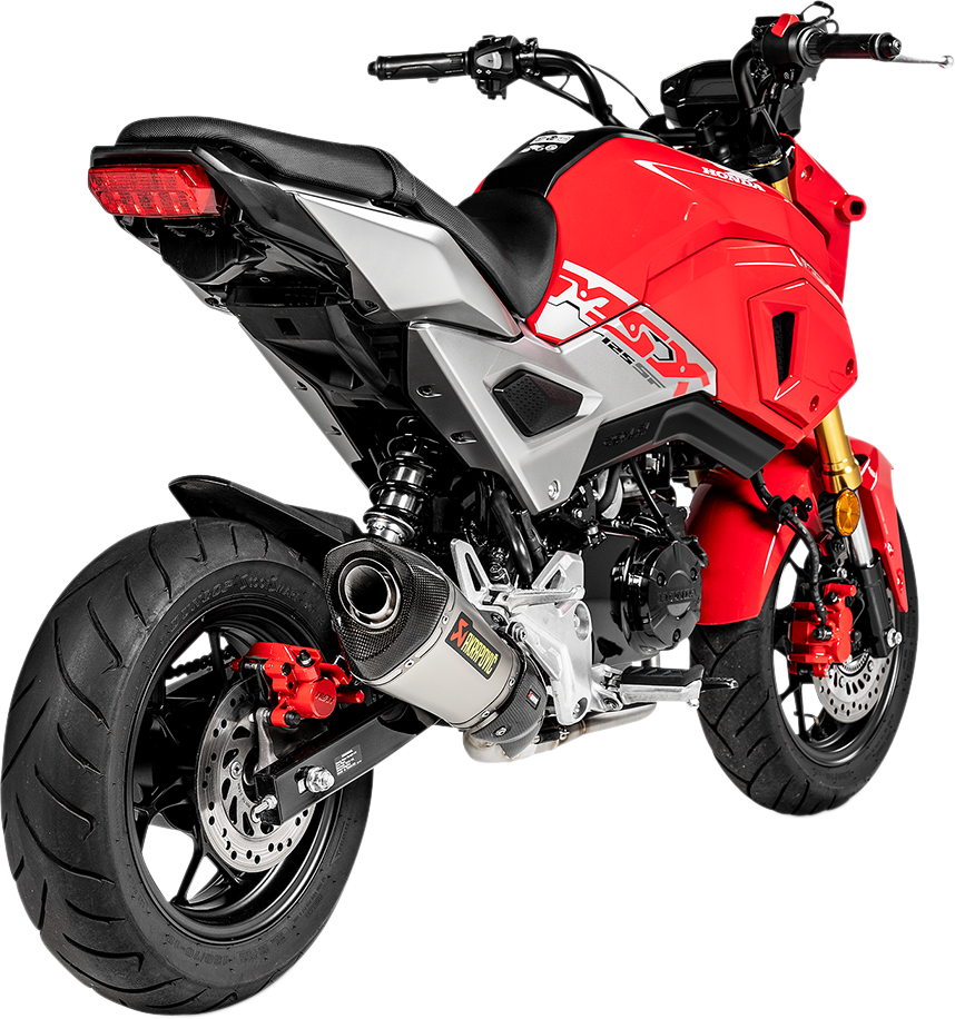 AKRAPOVIC Race Exhaust for Honda CBR125R - Titanium S-H125R6-ASZT/1