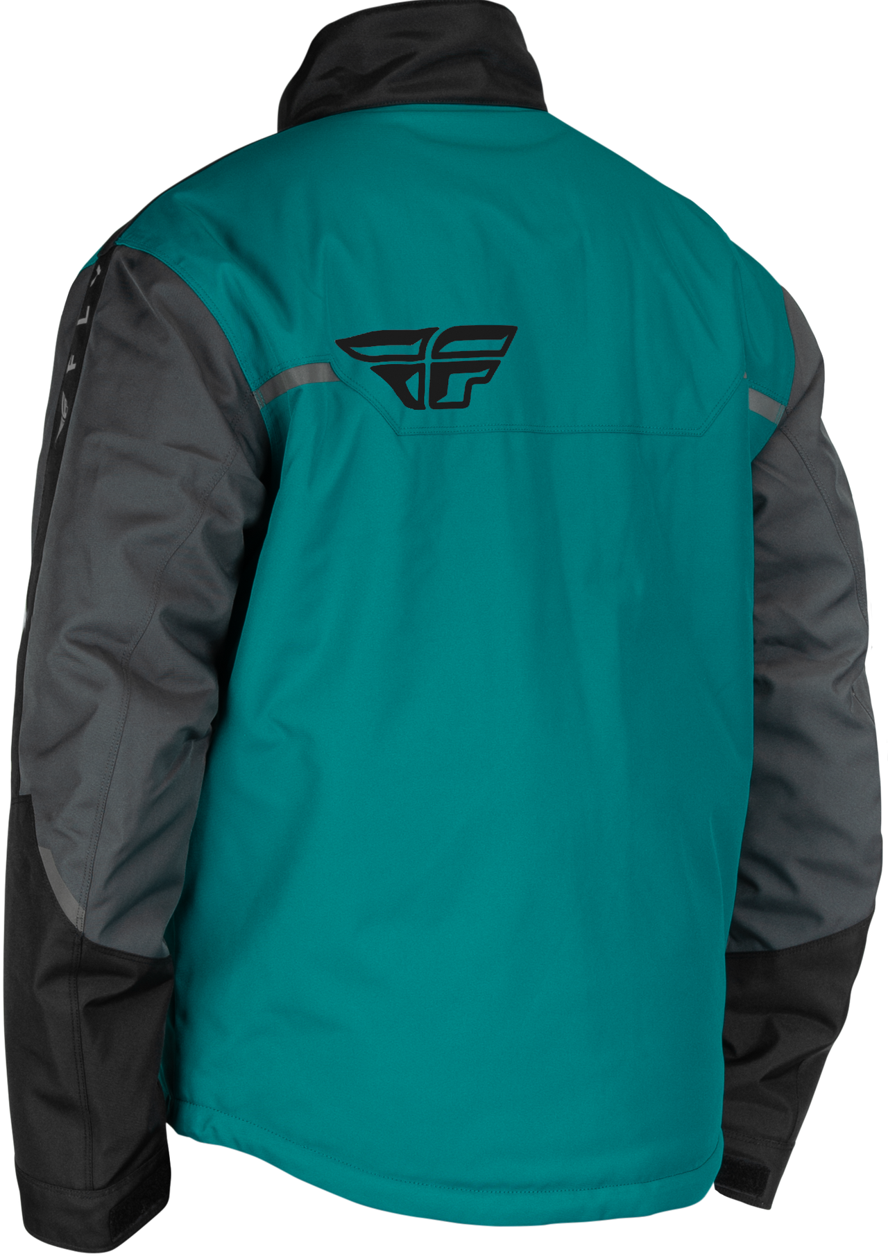 Outpost Jacket Black/Teal/Orange Xl