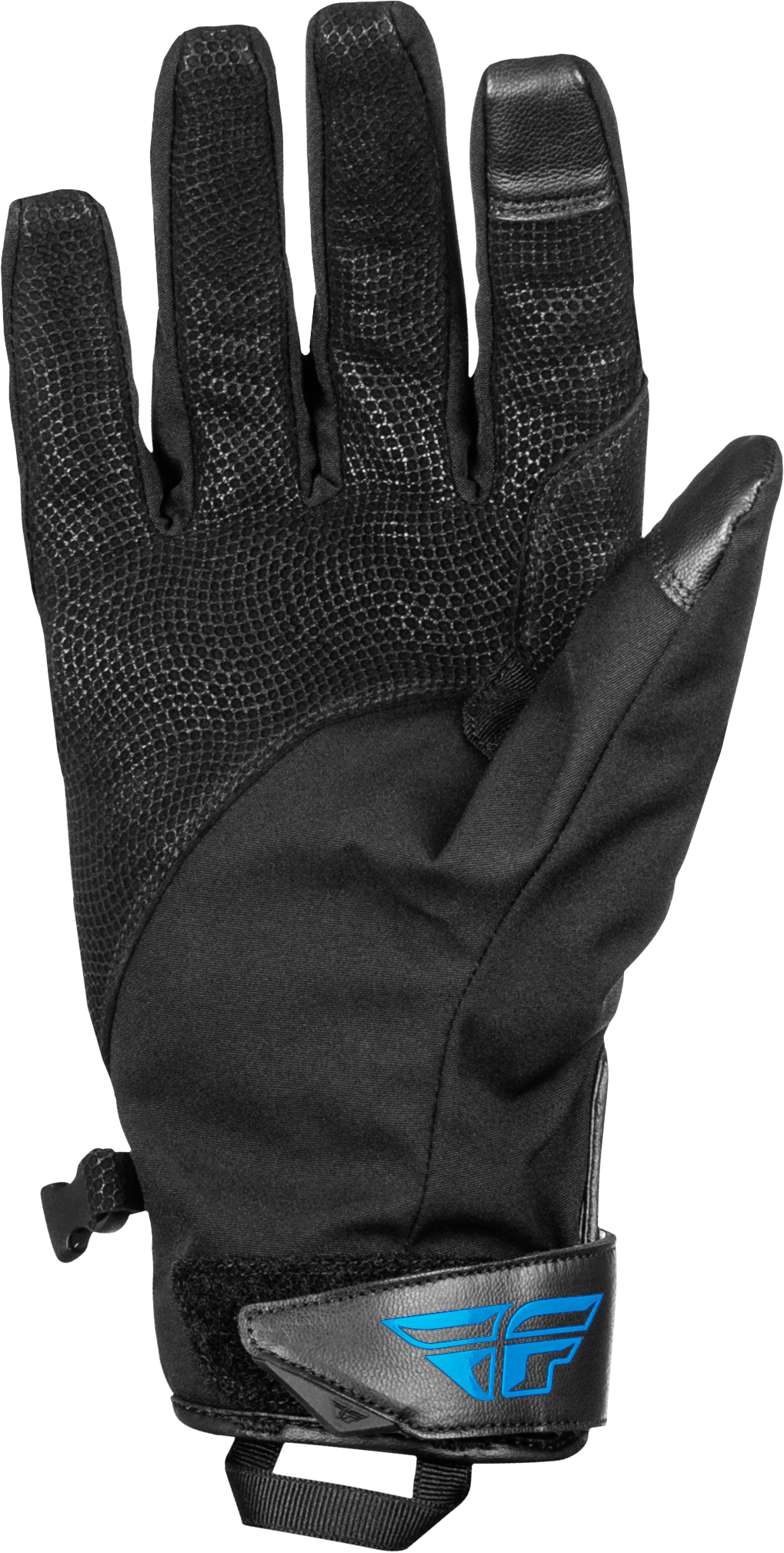 Title Long Gloves Blue/Black/Light Blue 3x