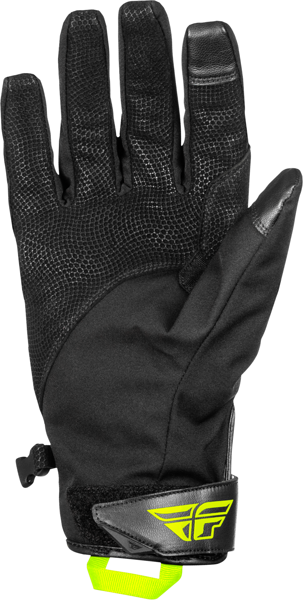 Title Long Gloves Red/Black/Hi Vis Xl