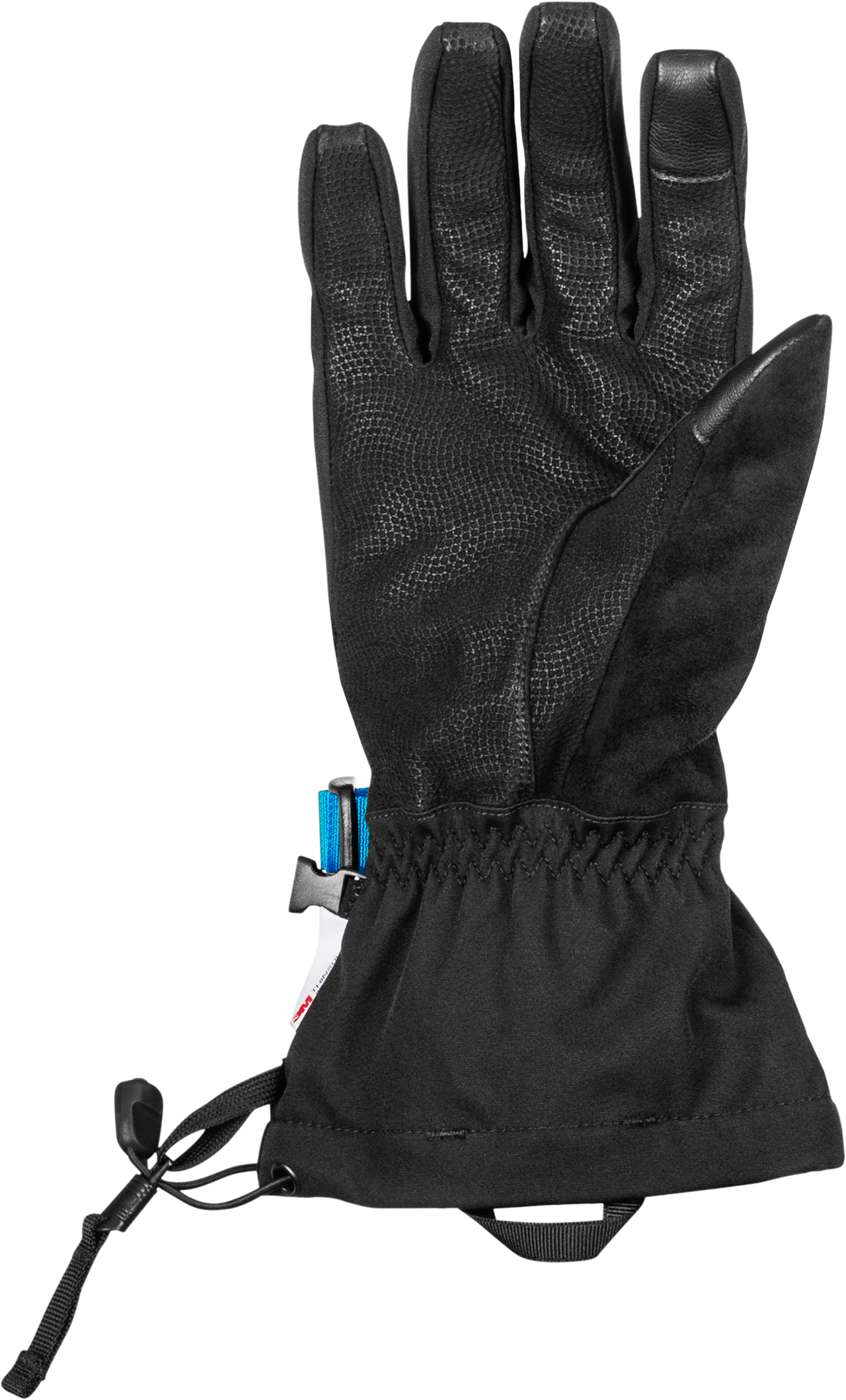 Title Gauntlet Gloves Light Grey/Black/Blue 3x