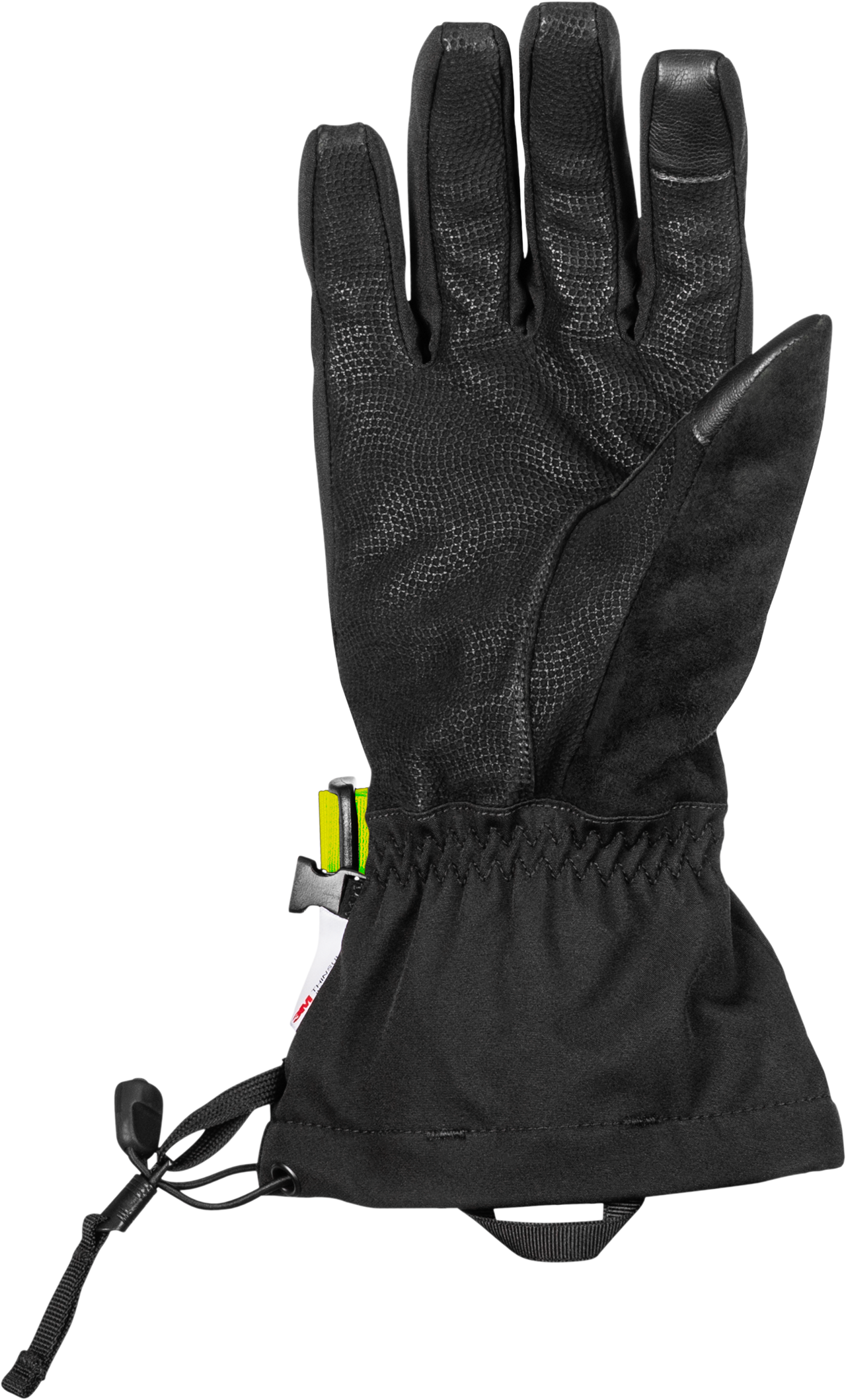 Title Gauntlet Gloves Black/Hi Vis Lg
