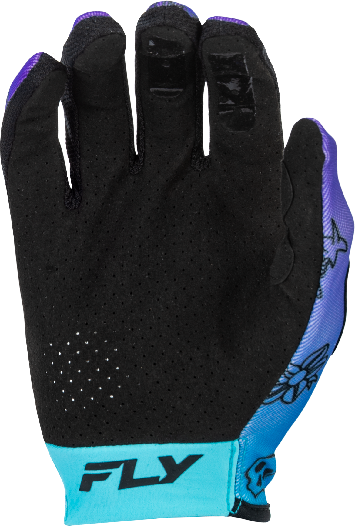 Lite Outline Gloves Purple/Blue/Black Xl