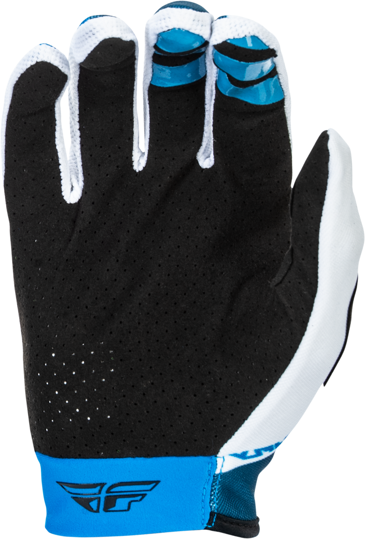 Lite Gloves Blue/White Md