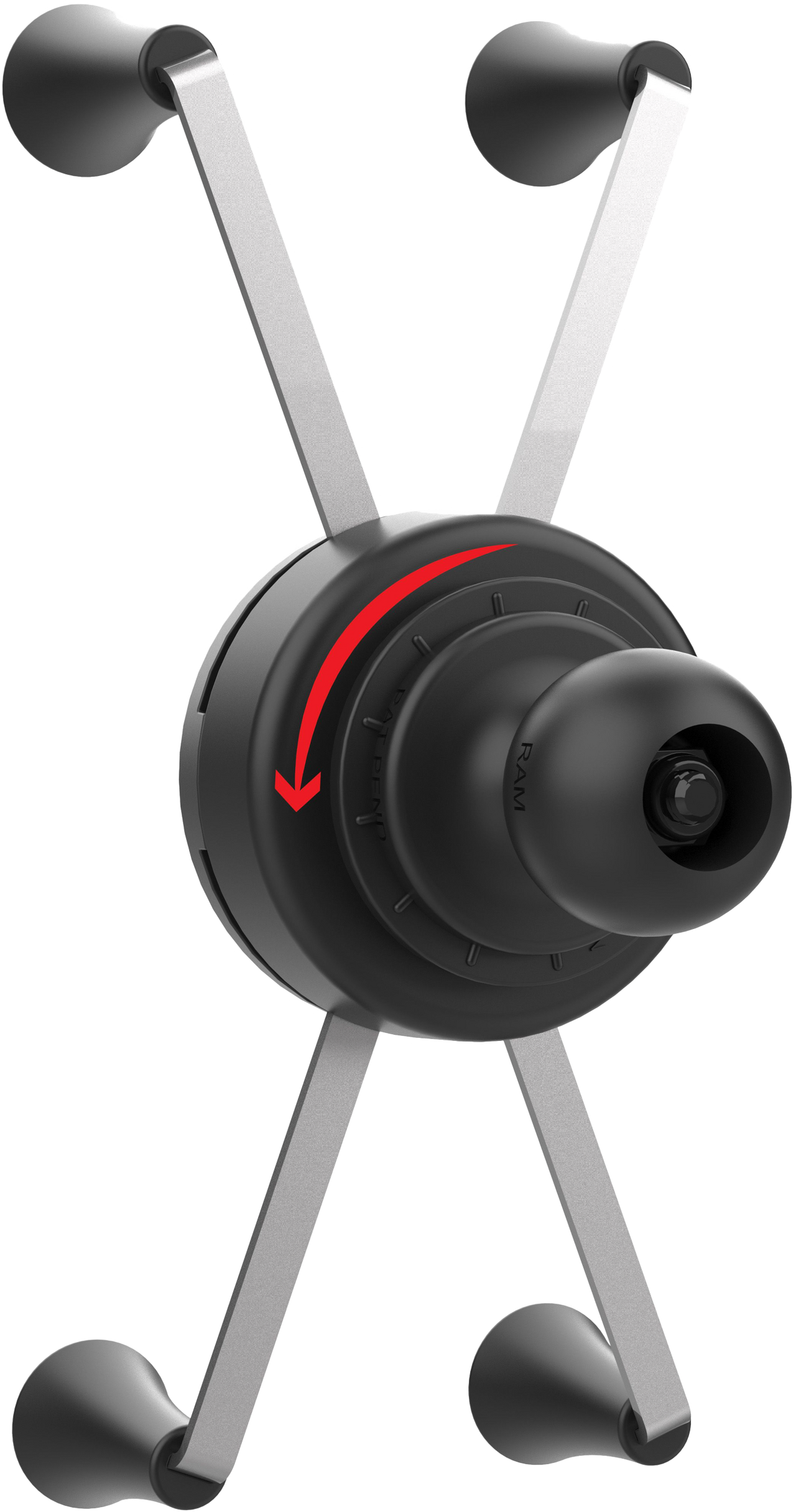 Rotating X Grip Phone Holder Large W/Ball B Size