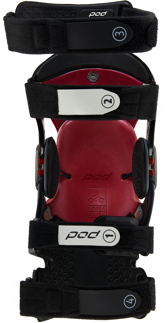 K8 3.0 Knee Brace Carbon (Lt) Carbon/Graphite Md
