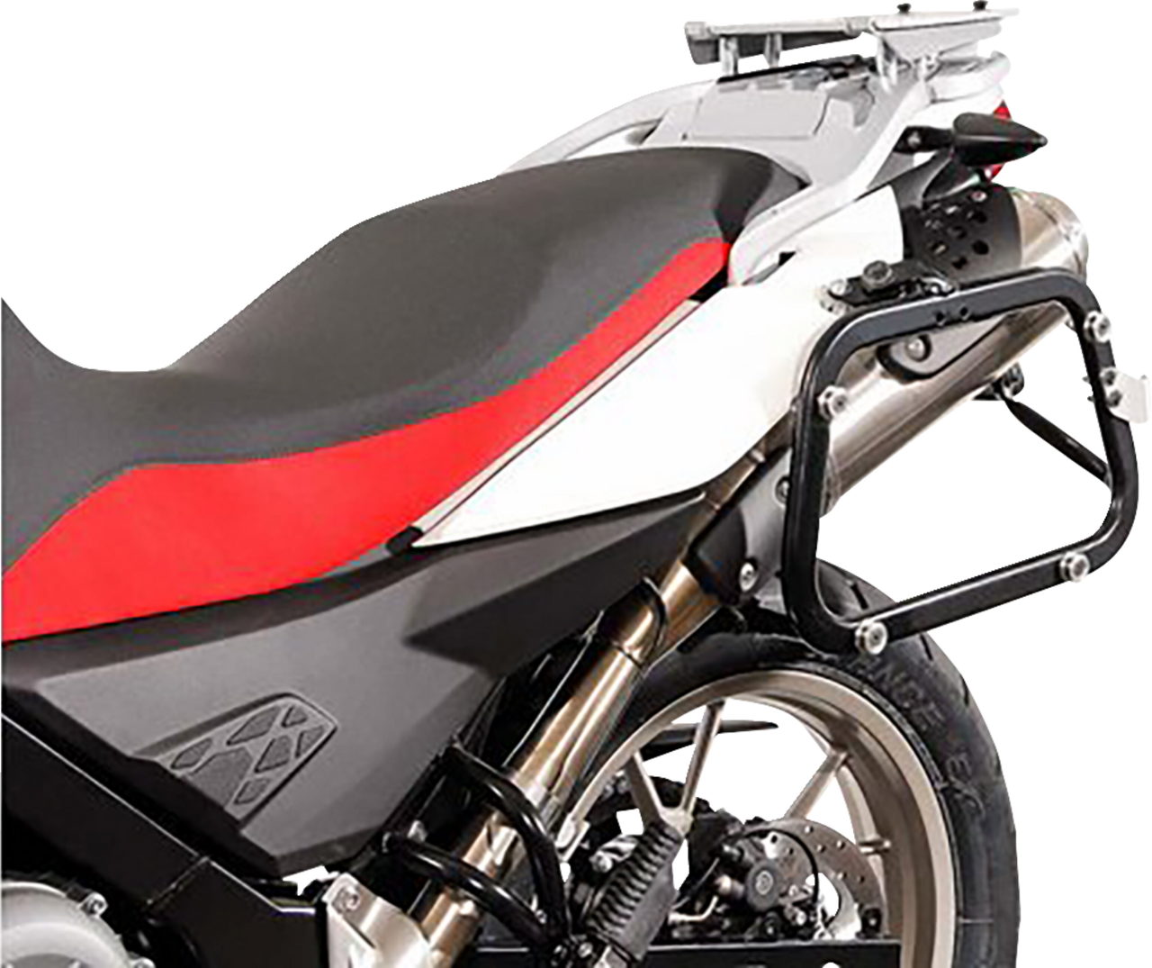 SW-MOTECH TRAX ADV Aluminum Case System - Black - BMW F 650 GS/G 650 GS '99-'15 KFT.07.094.70000/B