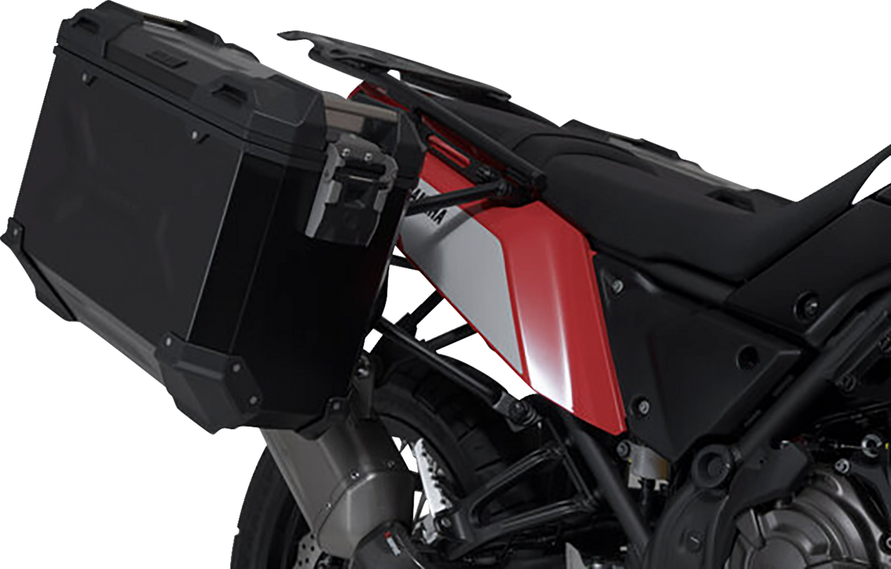 SW-MOTECH TRAX ADV Aluminum Case System - Black - Yamaha Tenere 700 '20-'24 KFT.06.799.70002/B
