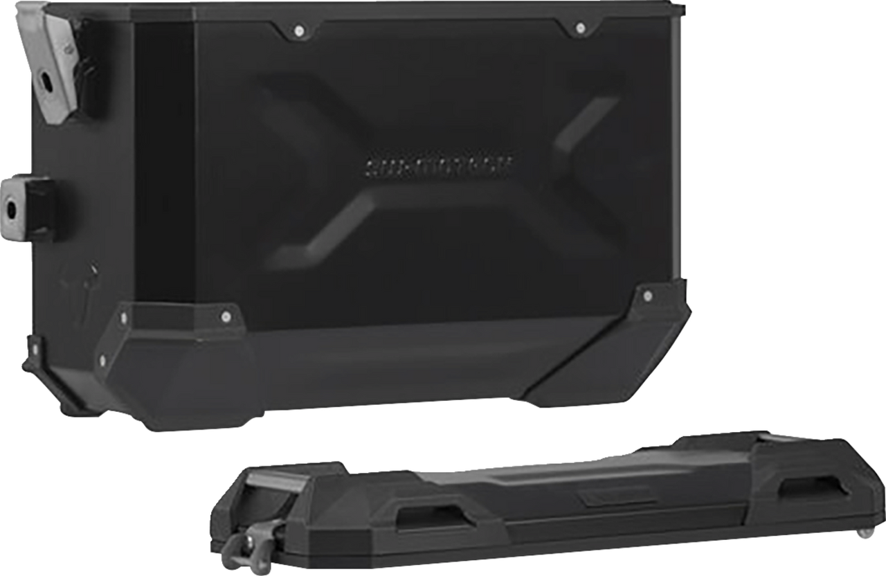 SW-MOTECH TRAX ADV Aluminum Case System - Black - Ducati Multistrada 950/1200/1260/V2 '15-'24 KFT.22.114.70002/B