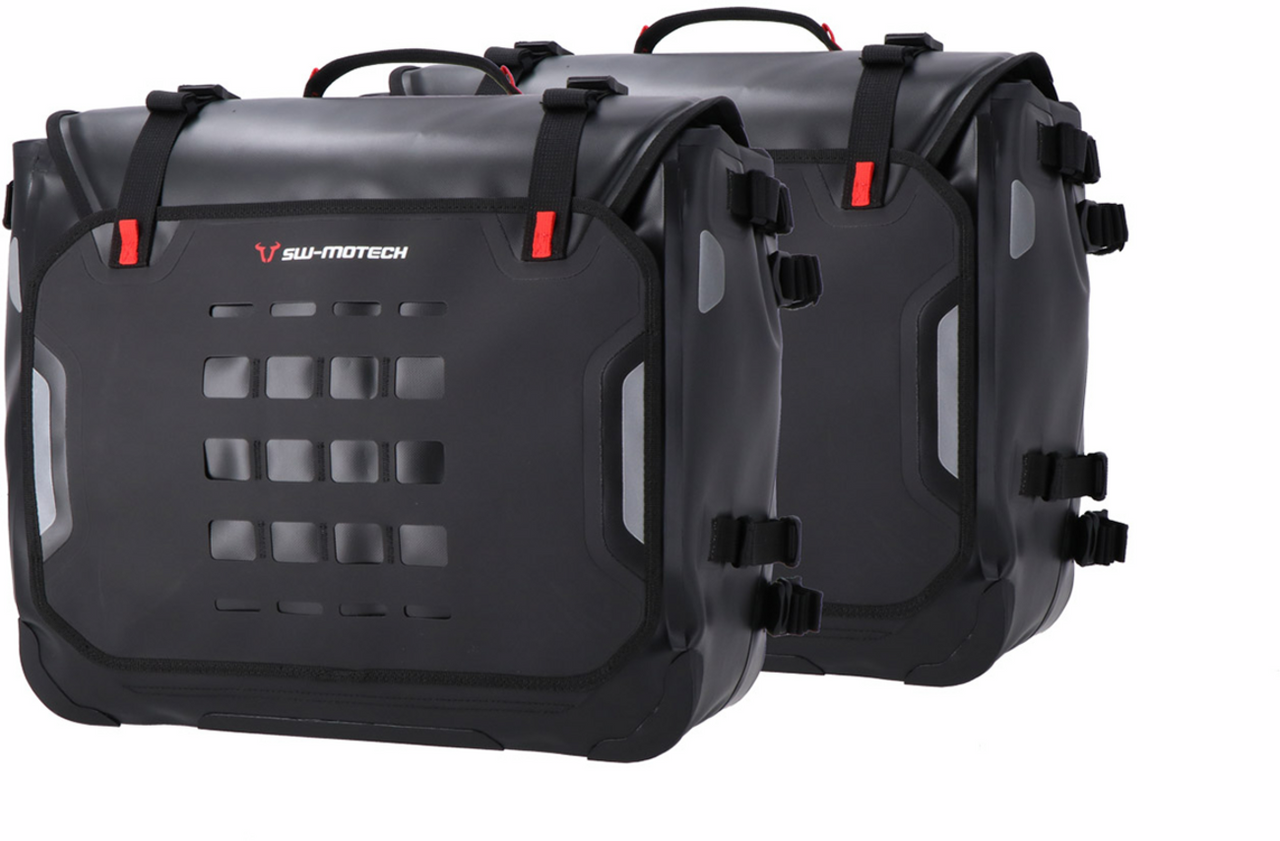 SW-MOTECH SysBag Side Bag System - Black - Triumph Tiger 1200 GT/Rally '22-'25 BC.SYS.11.905.21002B