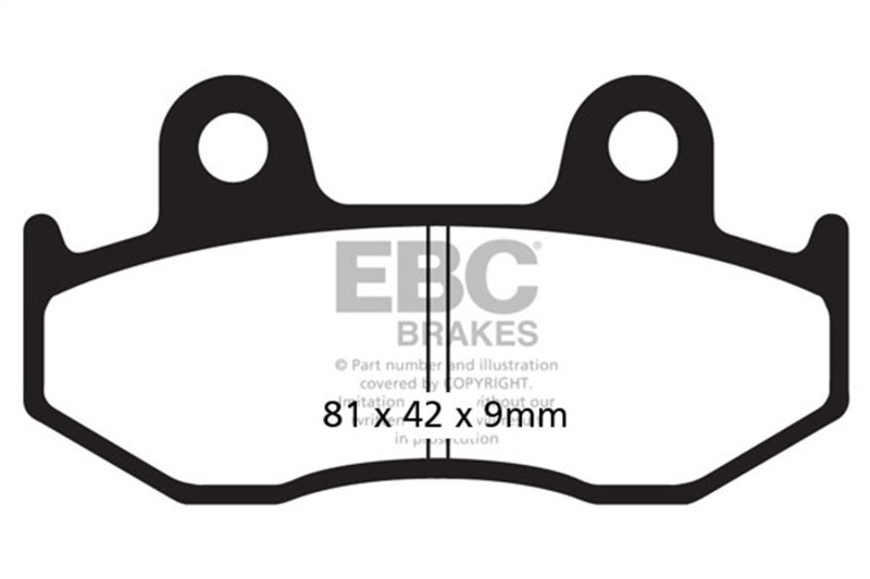 EBC 06-07 Yamaha YFZ 450 Bill Balance Edition Rear Left FA-SFA-TT-X Brake Pads