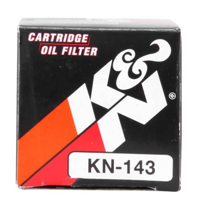 K&N Engineering Part KN-143 Powersports Cartridge Oil Filter for Yamaha and MBK Models