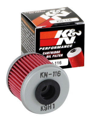 K&N Engineering Part KN-116 Powersports Cartridge Oil Filter for Honda TRX450R and More