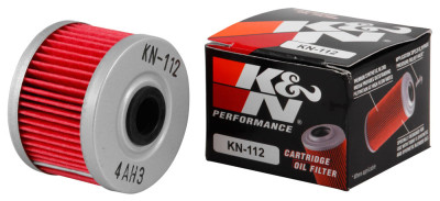 K&N Engineering Part KN-112 Powersports Cartridge Oil Filter for Honda, Kawasaki, Polaris, Suzuki