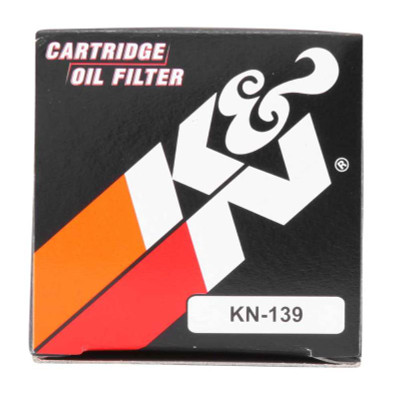 K&N Engineering Part KN-139 Powersports Cartridge Oil Filter for Suzuki, Kawasaki, Arctic Vehicles