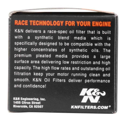 K&N Engineering Part KN-139 Powersports Cartridge Oil Filter for Suzuki, Kawasaki, Arctic Vehicles