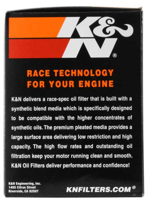 K&N Engineering Part KN-564 Powersports Cartridge Oil Filter for Motorcycles and ATVs