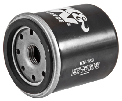 K&N Engineering Part KN-183 Powersports Oil Filter – Premium Synthetic-Blend Filtration for Aprilia and Piaggio Vehicles