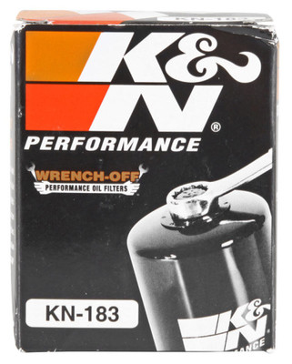 K&N Engineering Part KN-183 Powersports Oil Filter – Premium Synthetic-Blend Filtration for Aprilia and Piaggio Vehicles