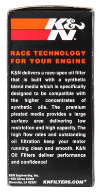 K&N Powersports Cartridge Oil Filter KN-611 for Motorcycles and ATVs