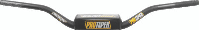 ProTaper Contour CR High Jet Black 1-1/8 inch oversized aluminum handlebar with included molded pad