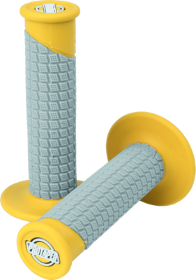 ProTaper Clamp-On Pillow Top Grips for Honda CRF250X and CRF450X (Part #021680) – Yellow/Gray