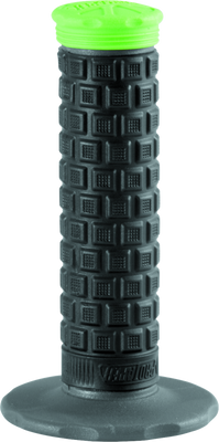 ProTaper Pillow Top Lite Grips - Gray, Black & Green for Powersports